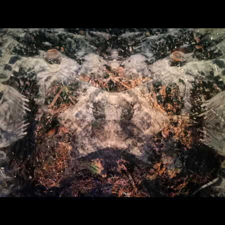 Monsters of Clouds and Mountains central detail