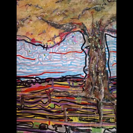 Graffiti Tree detail1